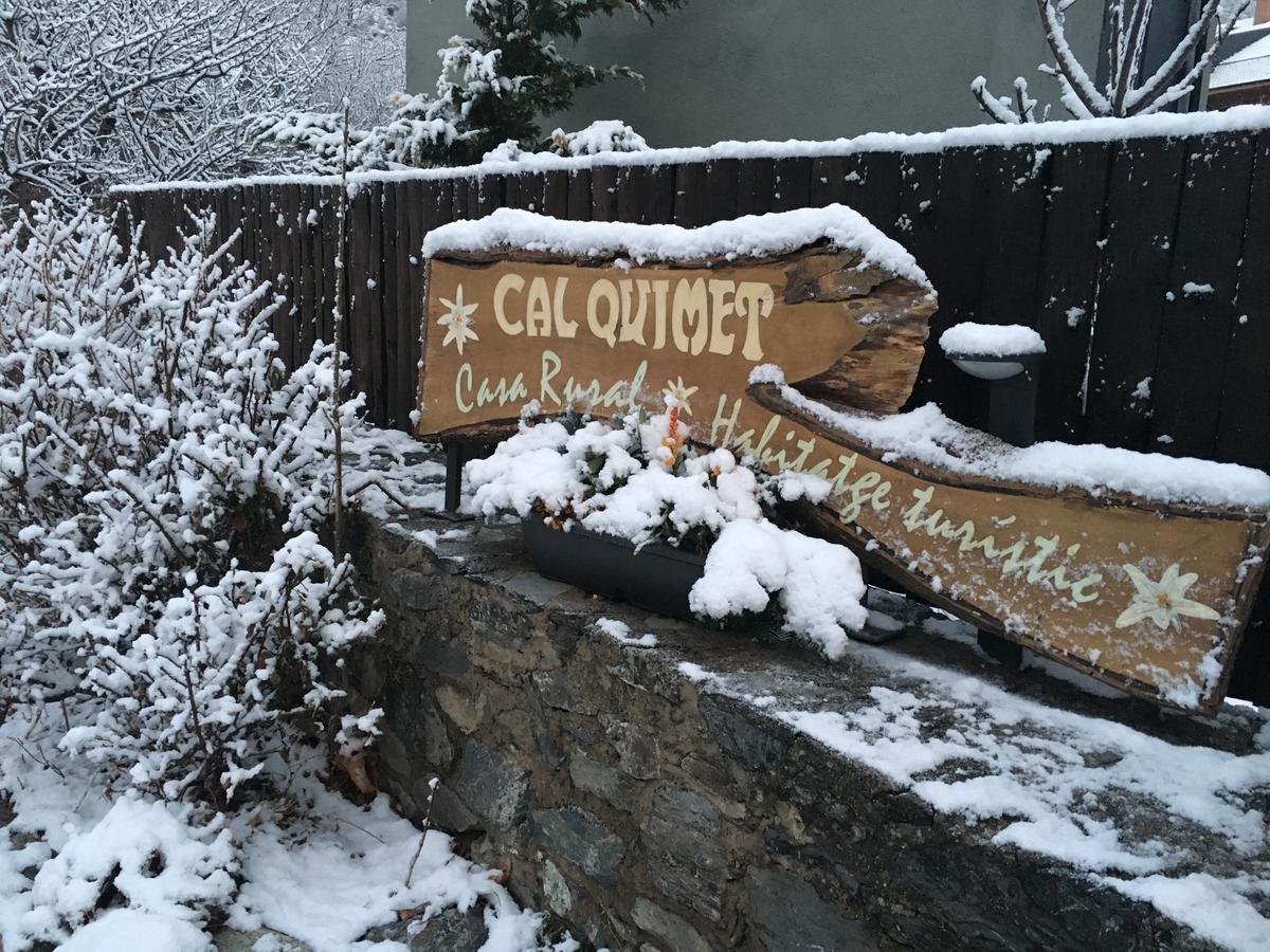 Cal Quimet Pension Rialp Buitenkant foto